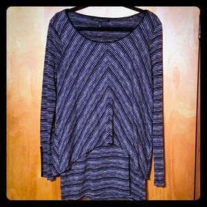 WHBM double layer tunic sweater
